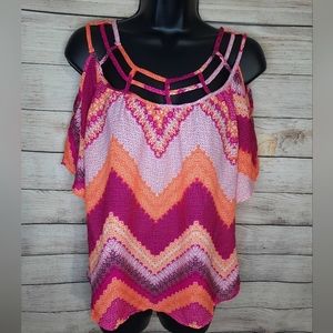 HeartSoul chevron blouse